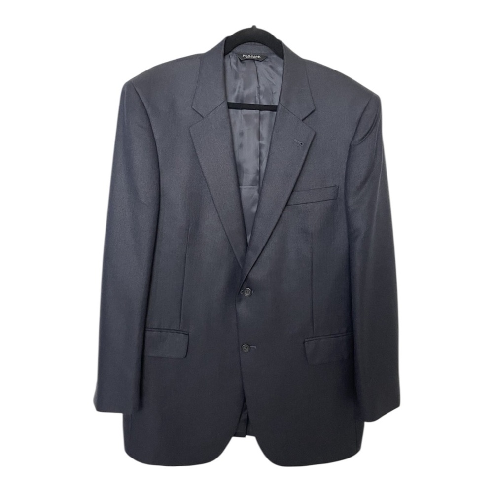 Jos A Bank Signature Collection Blue 55% Silk 45% Camel hair Sports Coat 43R